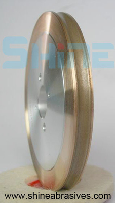 Metal Bond Diamond Grinding Wheel Round Edge 8mm Cho thủy tinh