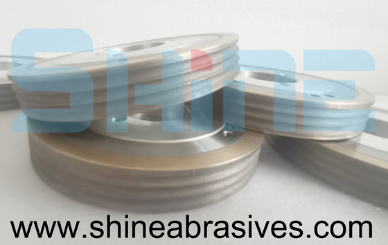 Metal Bond Diamond Grinding Wheel Round Edge 8mm Cho thủy tinh