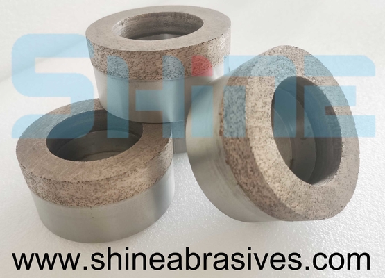 Tùy chỉnh Bond nghiền bánh kim loại Sintered nóng ép Grit kích thước