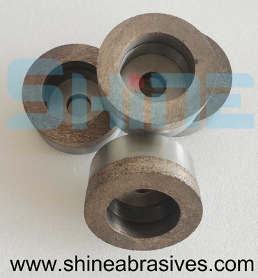 Tùy chỉnh Bond nghiền bánh kim loại Sintered nóng ép Grit kích thước