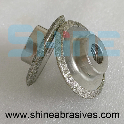 Kim cương điện đúc CBN Valve Seat Stone Shine Abrasives For Carbide Grinding