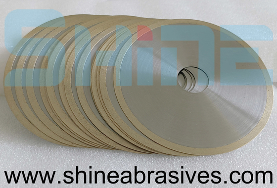 Chế liệu mài mòn bóng 1A1R bánh kim cương để cắt carbure và thép tốc độ cao