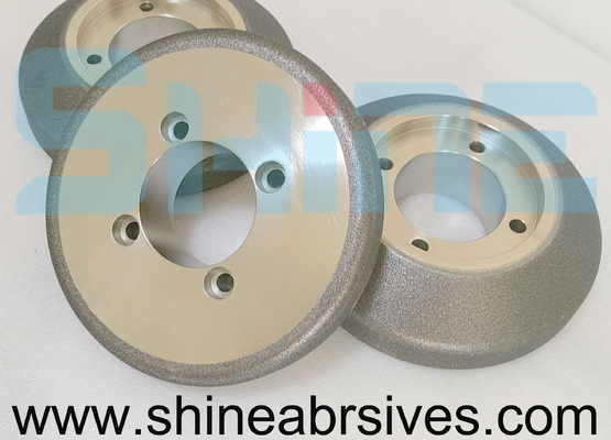 20x10mm Rim Electroplated CBN Wheel cho dao nghiền và sắc nét