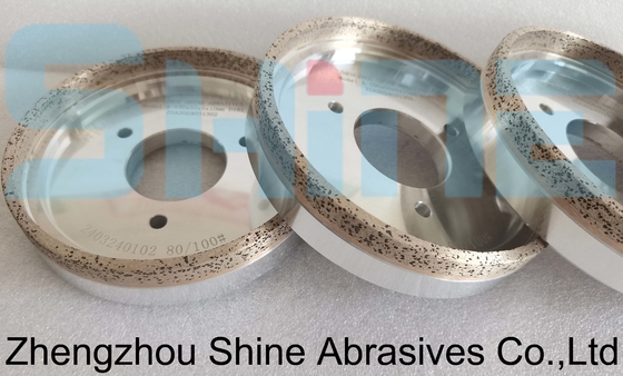 ODM 127mm kim cương liên kết kim loại& CBN bánh nghiền được sử dụng để gia công HSS
