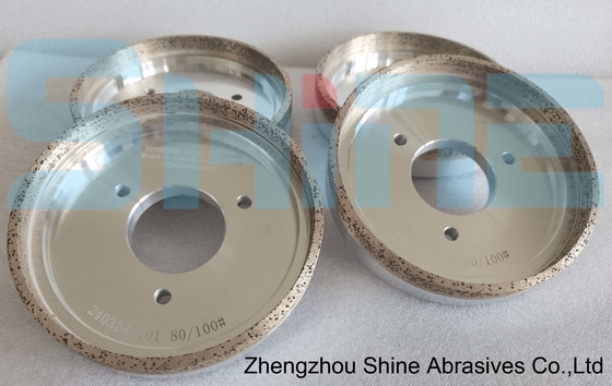 ODM 127mm kim cương liên kết kim loại& CBN bánh nghiền được sử dụng để gia công HSS