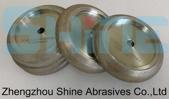 OEM bánh xe CBN điện đúc 127mm cho mài cắt đinh