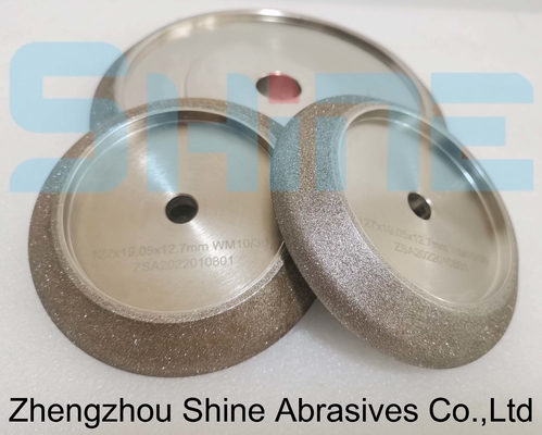 ODM CBN Đốm mài kim cương để cắt đứt lưỡi cưa băng 127D x 22.2T