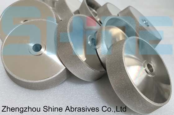 Điện đúc kim cương đơn Bevel trượt bánh xe cạnh hồ sơ đánh bóng