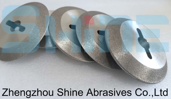 Vòng trượt lưỡi kim cương kim cương điện áp để cắt kim loại agate