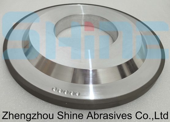 3A1 500mm Nhựa liên kết kim cương bánh xe cho HVOF Carbide nghiền