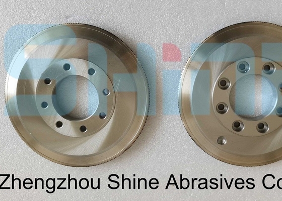 Sinter Bond 100mm CVD Diamond Dressing Roller cho bánh trượt
