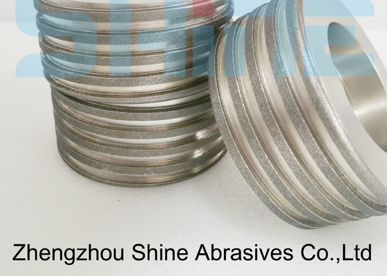 Hình dạng xoắn ốc 120mm CBN bánh xay để mài dao kéo