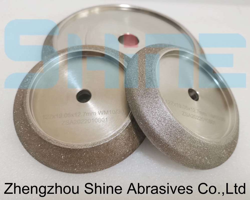 ODM CBN Đốm mài kim cương để cắt đứt lưỡi cưa băng 127D x 22.2T