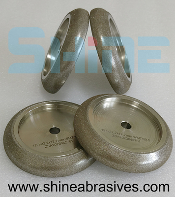 Đốm sắc nét CBN điện đúc 1/2 inch để nghiền
