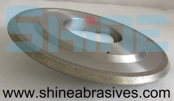 Đèn mài kim loại liên kết kim cương bánh xe cho Tungsten Carbide Roll Profile nghiền