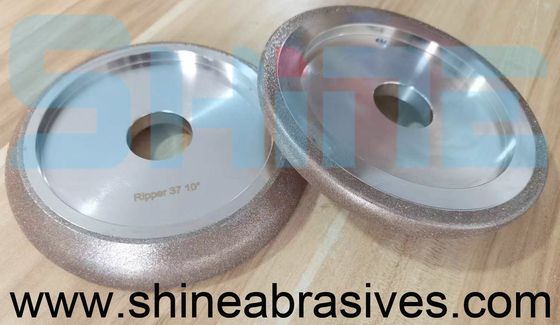 Điện đúc kim cương / Cbn bánh xe trượt dây đai cưa bánh xe cho máy Wm