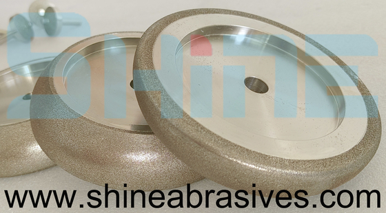 Cơ thể nhôm 6 inch Chiều kính CBN Vòng trượt để mài dây chuyền