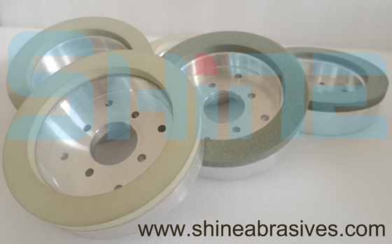 Đèn mài mài kết hợp thủy tinh kim cương trượt bánh xe hình trụ 6 inch