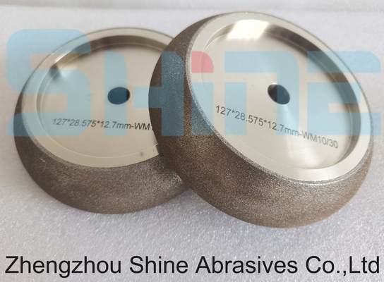 Chất mài chùm CBN Cắt lưỡi bánh nghiền để mài cưa gỗ