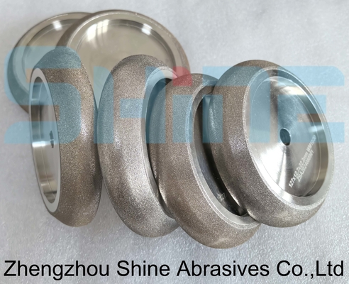 127mm Electroplated CBN trượt bánh xe cho băng đai đai sắc nét 10/30
