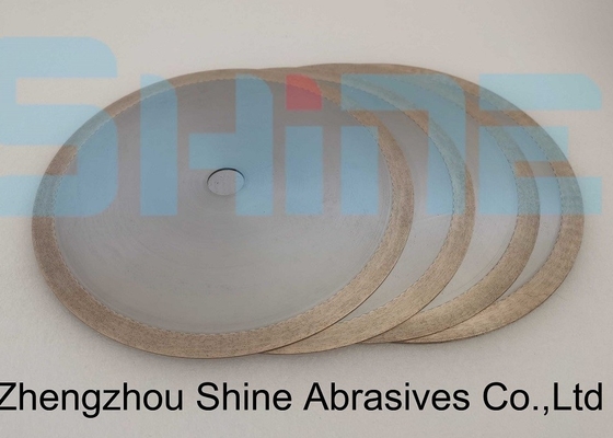 Gói nhựa 200mm kim cương trượt bánh xe để cắt kính
