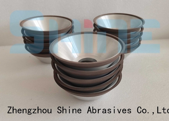 4.5' 'nhựa liên kết kim cương trượt bánh 11V9 hình cốc bốc cháy