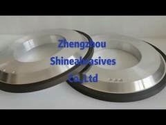 10mm Độ dày nhựa liên kết kim cương bánh xe 100mm 3A1 Solid Carbide nghiền