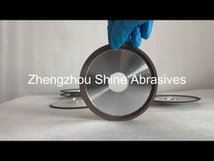 4V2 Dish Shape Resin Bond Đĩa nghiền kim cương để sắc nét lưỡi cưa cacbít