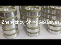 6A2 Vật kim cương kết dính thủy tinh Vòng nghiền bánh kim cương cho hợp kim cứng