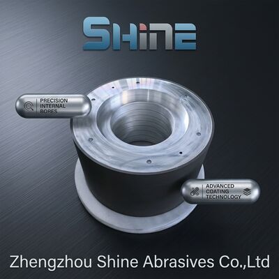 1A1 Nhựa liên kết kim cương không trung tâm bánh nghiền CBN bánh nghiền