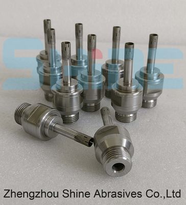 Đá đá cẩm thạch thủy tinh khoan bit Diamond công cụ lỗ nhìn bit Vacuum Brazed khoan