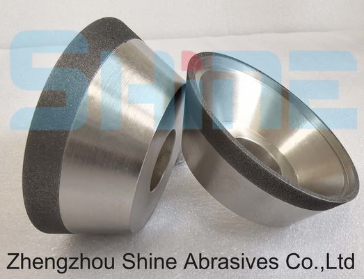 75mm 11V9 nhựa liên kết CBN / kim cương trượt bánh xe cho CNC công cụ trượt