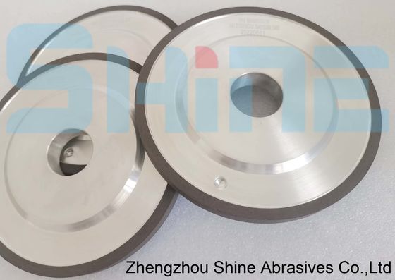 100mm 14F1 nhựa liên kết kim cương / CBN bánh nghiền cho Carbide xi măng