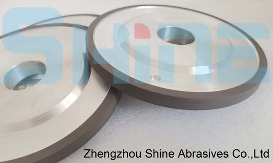 100mm 14F1 nhựa liên kết kim cương / CBN bánh nghiền cho Carbide xi măng