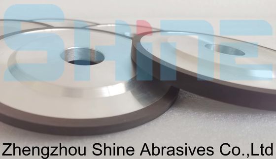 100mm 14F1 nhựa liên kết kim cương / CBN bánh nghiền cho Carbide xi măng