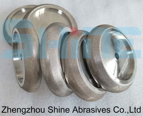 127mm Electroplated CBN trượt bánh xe cho băng đai đai sắc nét 10/30