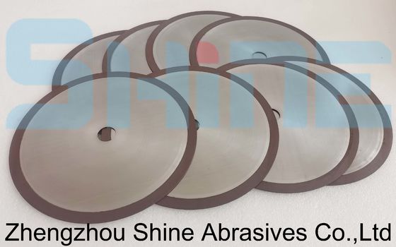 Chất liên kết nhựa 1A1R bánh cắt kim cương cho vật liệu carbure rắn