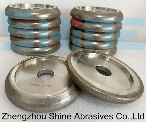 Ripper 37 10 ° CBN bánh xe để mài răng của băng sá lưỡi