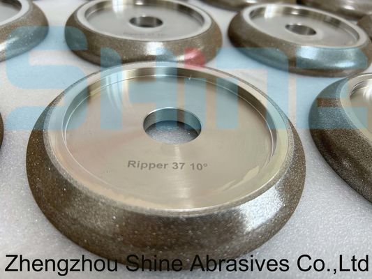 Ripper 37 Band Saw With A 10° Profile CBN Wheel Cho Blade Band Saw