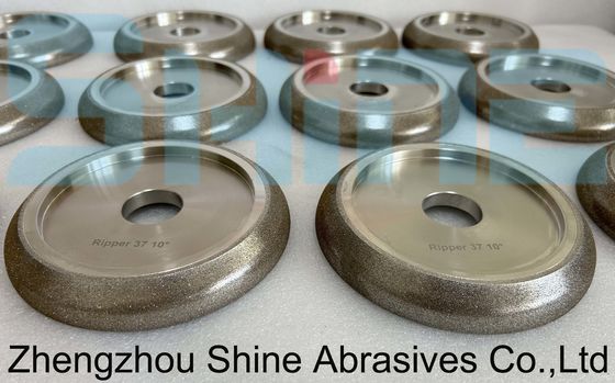 Ripper 37 Band Saw With A 10° Profile CBN Wheel Cho Blade Band Saw