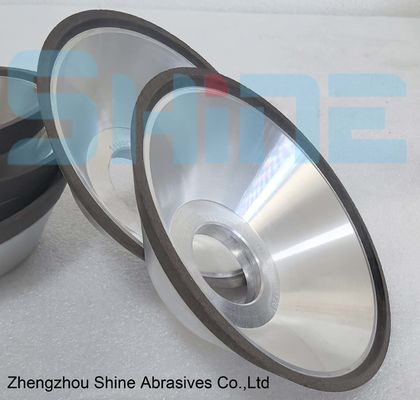 11V9 hình bát nhựa liên kết kim cương / CBN bánh nghiền thép không gỉ