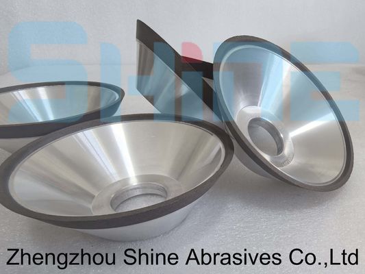 11V9 hình bát nhựa liên kết kim cương / CBN bánh nghiền thép không gỉ