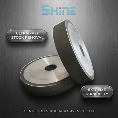 1A1 kim cương nhựa liên kết bánh nghiền 4 inch cho gạch thủy tinh