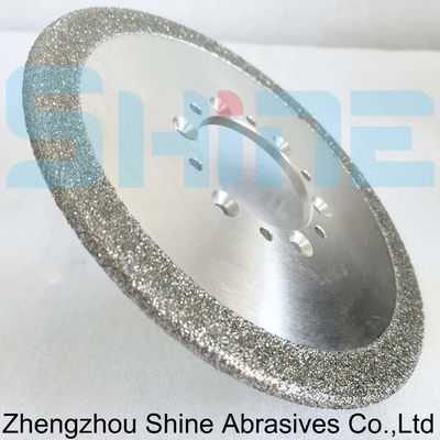 Bánh mài gang đúc kim cương mạ điện để gia công kim loại