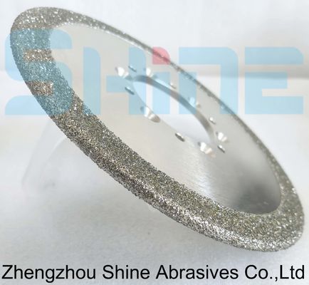 Bánh mài gang đúc kim cương mạ điện để gia công kim loại