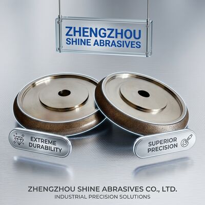 8inch 203mm Wm 10/30 Sharpener Electroplated CBN trượt bánh xe để sắc nét băng xem