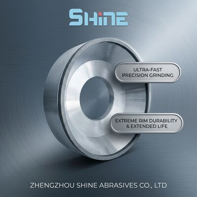 Bánh mài kim cương liên kết nhựa hình đĩa 12A2, đĩa mài trên