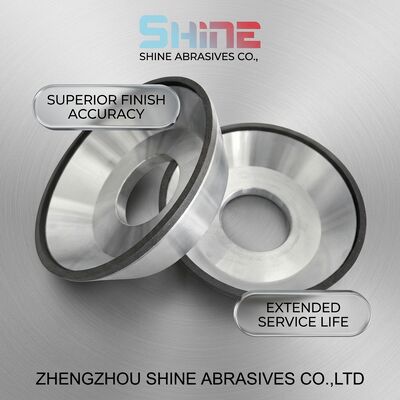 Bánh mài kim cương liên kết nhựa hình đĩa 12A2, đĩa mài trên