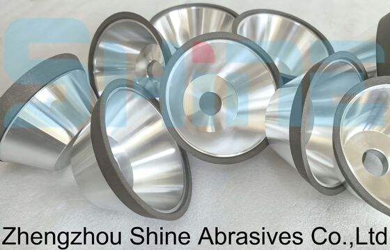 11V9 Hybrid CBN Diamond Grinding Wheel cho Fluting Clearance & Gashing