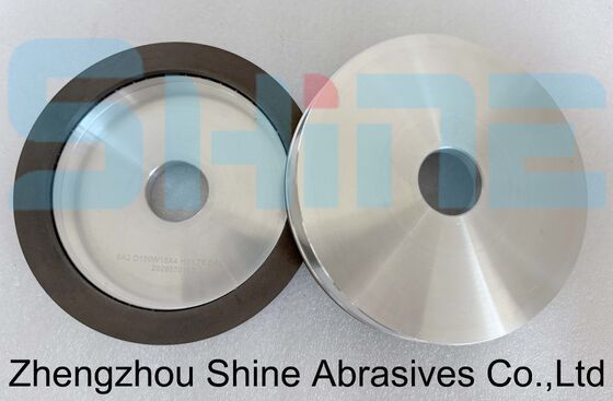 CBN Sharpening Wheel Superior Thermal Stability HSS Grinding 6A2 Metal Bond 150mm Low Grinding Burn